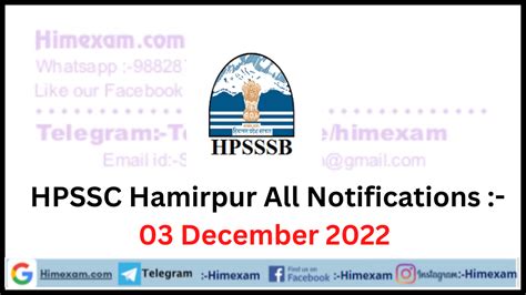 hpssc hamirpur log in.